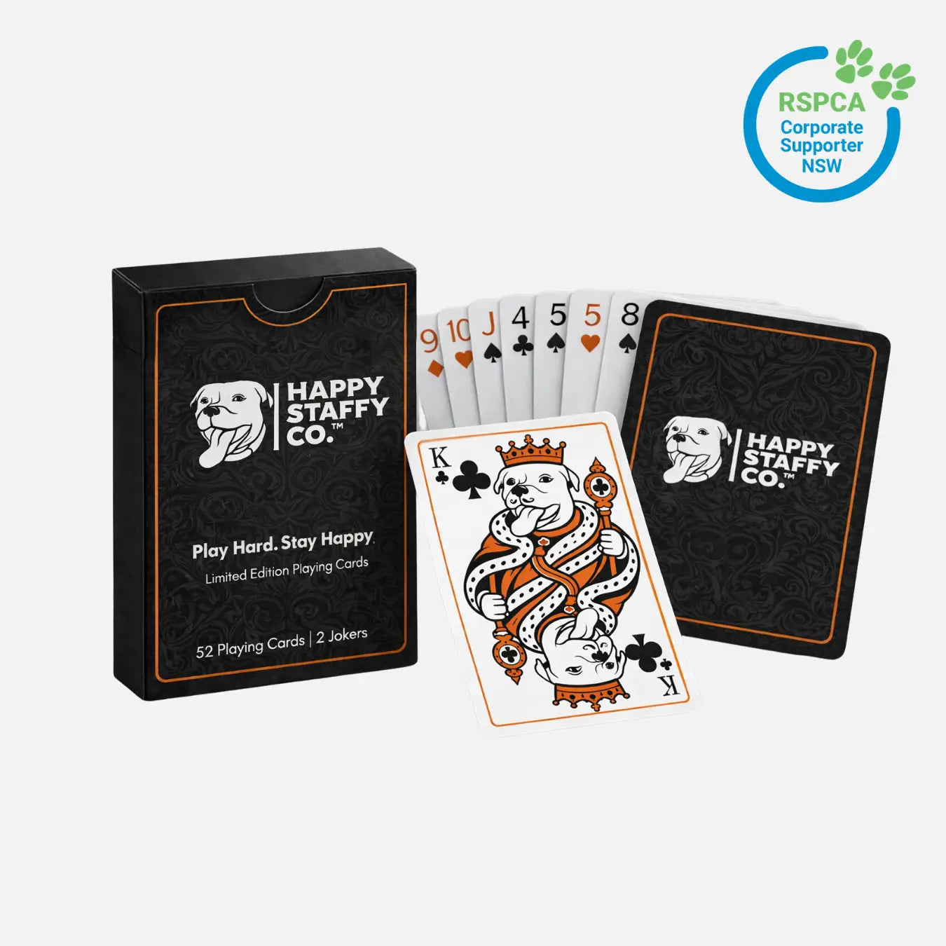 happy cards limited edition Staffy Playing Cards – Happy Staffy Co