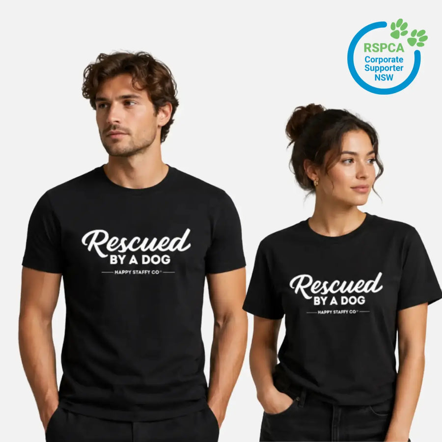Rescued by a Dog T-shirt