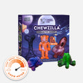 Chewzilla® Galactic Quest gift box with 5 ultra tough dog toys