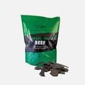 grass-fed beef dog treats from Tommy’s Ultimate Bundle on a white background