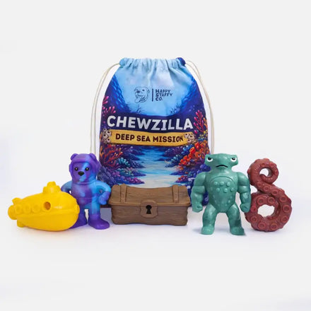 Chewzilla Deep Sea Mission 5-toy collection