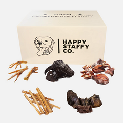 Happy Staffy Natural Treat Box