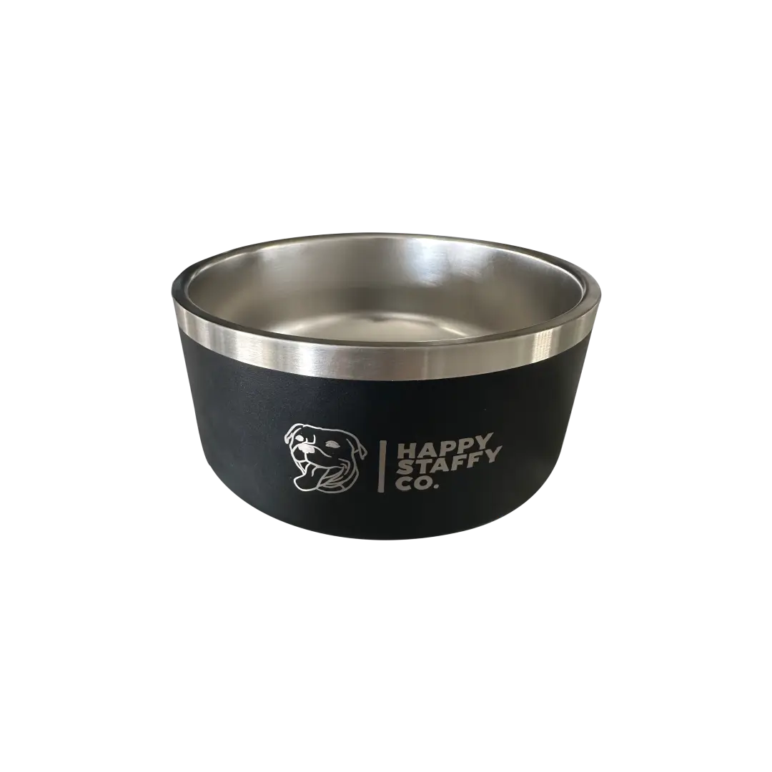 Happy Staffy Water Bowl