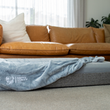 Orthopedic Memory Foam Bed + Pullover Blanket Cover
