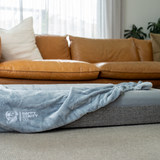Orthopedic Memory Foam Bed + Pullover Blanket Cover