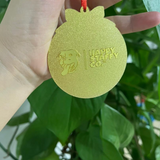 Staffy Christmas Ornament