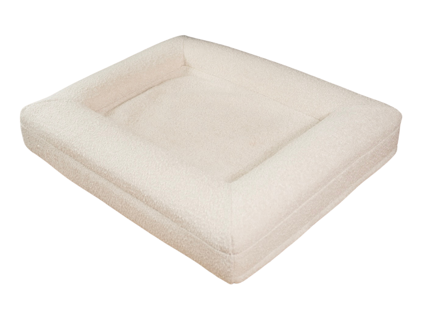 Orthopedic Memory Foam Bed + Bouclé Cover