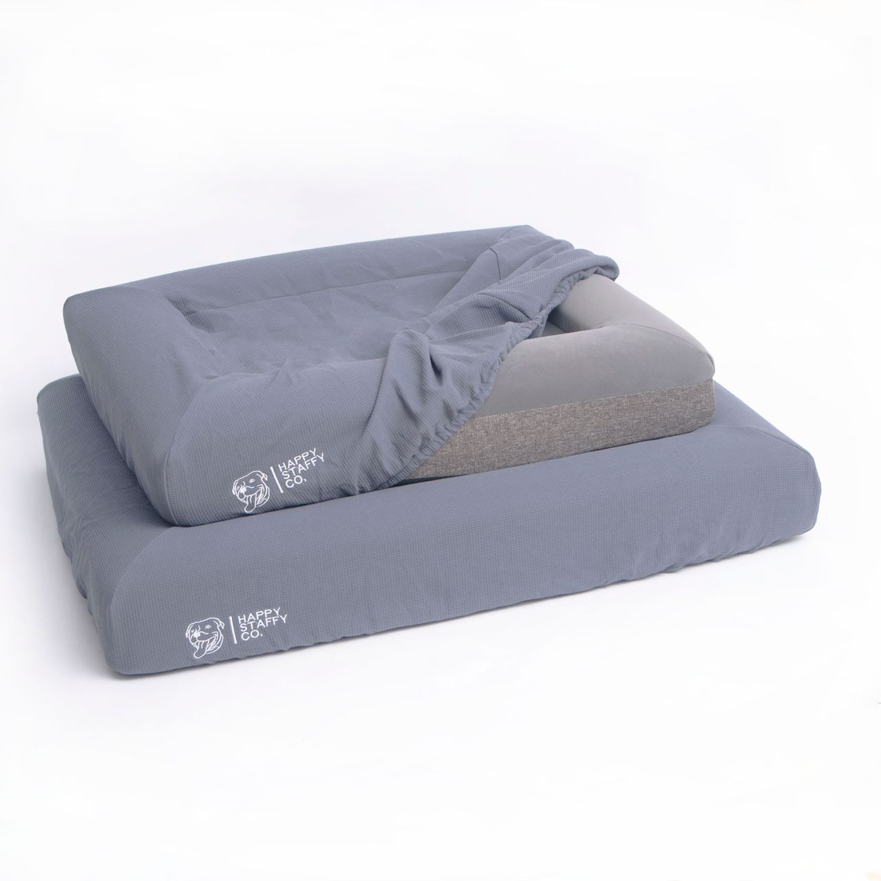 Orthopedic Memory Foam Bed + Pure Cotton Cover