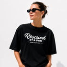 Rescued by a Dog T-shirt