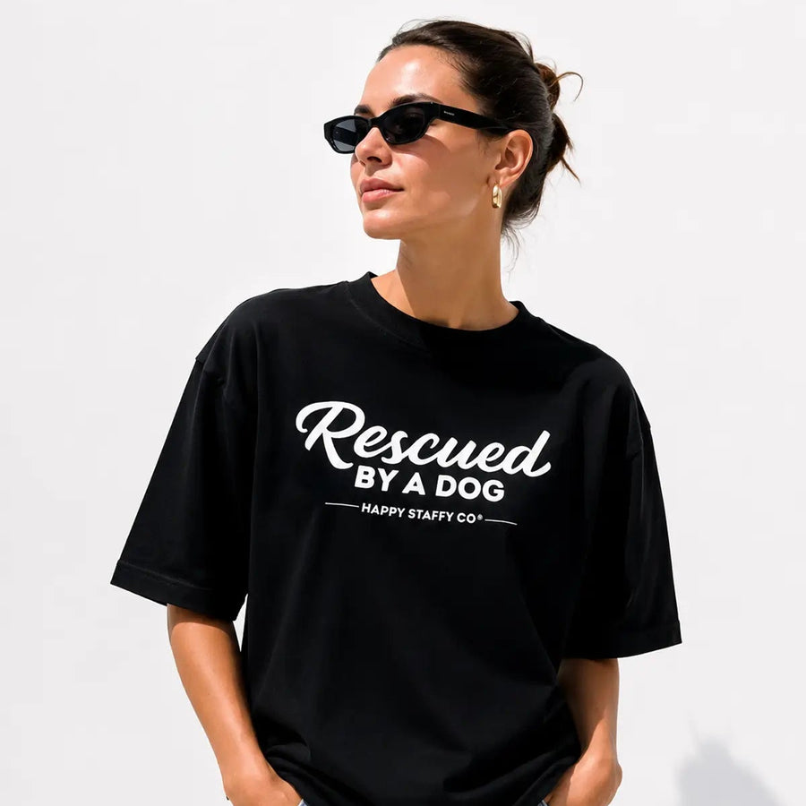 Rescued by a Dog T-shirt