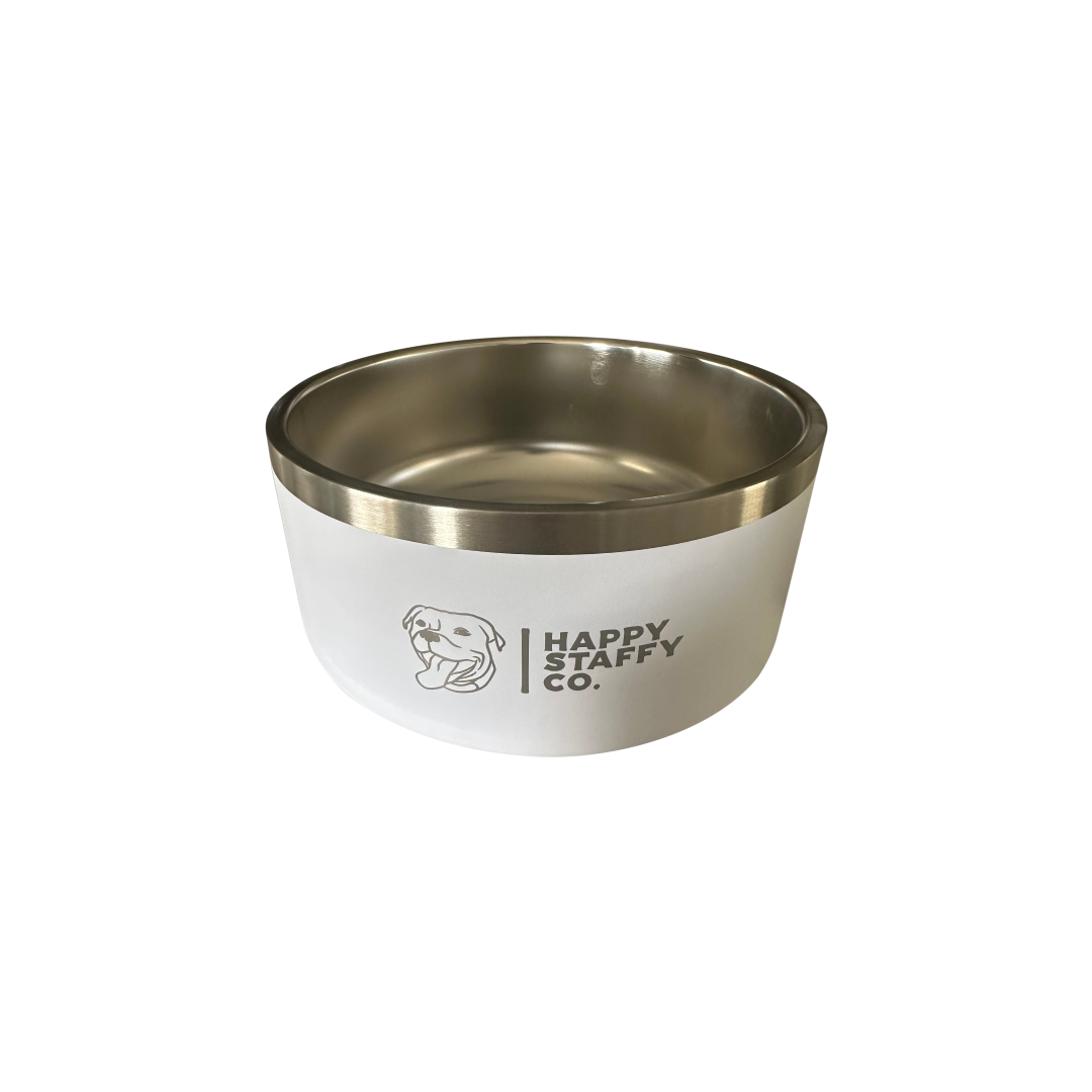 Happy Staffy Water Bowl